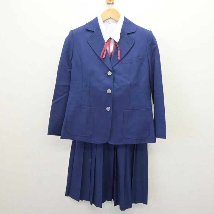 中古】千葉県 御瀧中学校 女子制服 5点 (ブレザー・ベスト