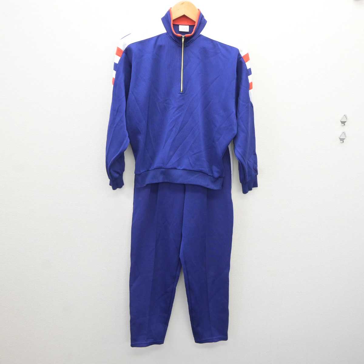 【中古】静岡県 新居中学校 女子制服 2点 (ジャージ 上・ジャージ 下) sf065892