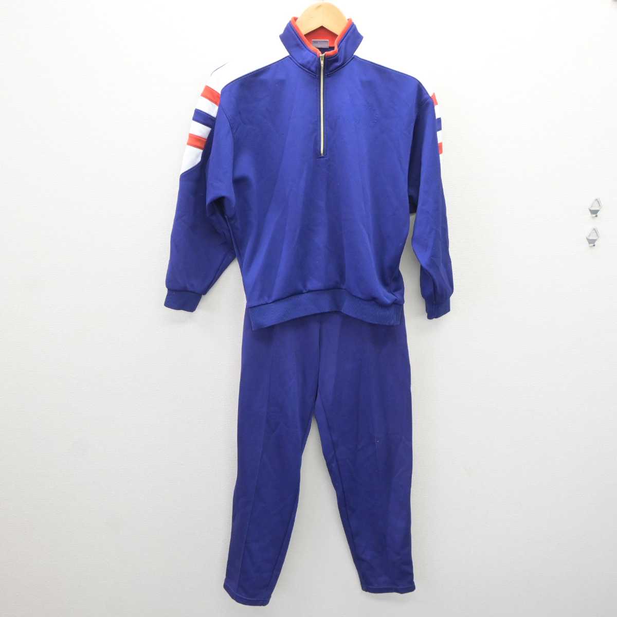 【中古】静岡県 新居中学校 女子制服 2点 (ジャージ 上・ジャージ 下) sf065893