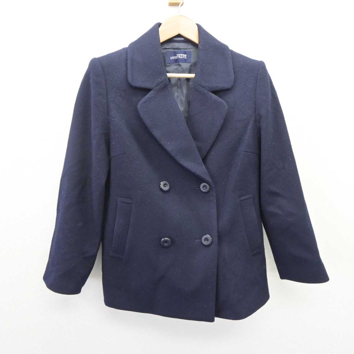 【中古】愛知県 椙山女学園高等学校 女子制服 1点 (コート) sf065902