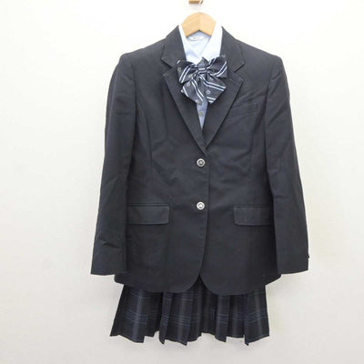 【中古】東京都 目黒学院高等学校 女子制服 4点 (ブレザー・シャツ・スカート) sf065904