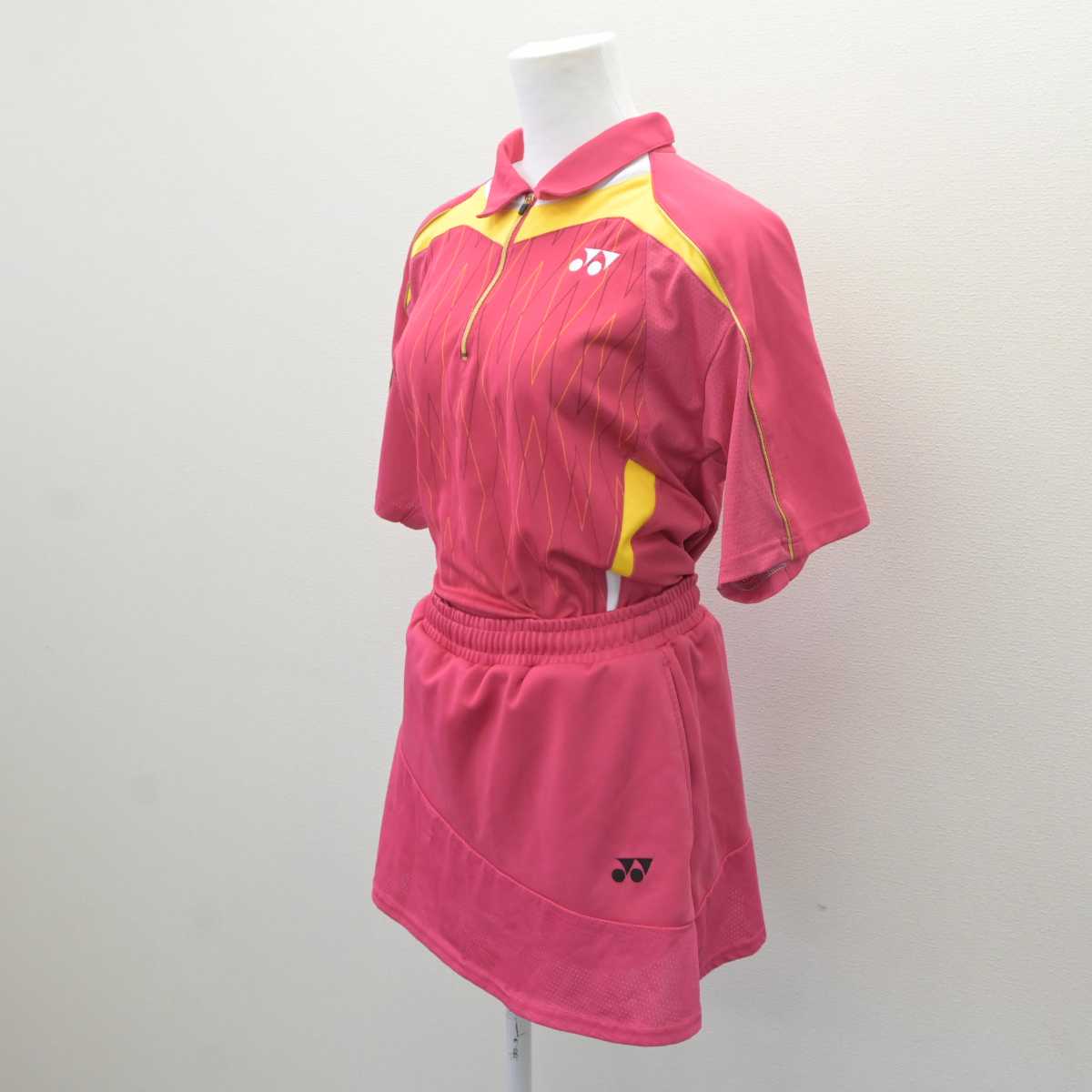 【中古】山形県 山本学園高等学校/ソフトテニス部ユニフォーム 女子制服 2点 (部活ユニフォーム 上・部活ユニフォーム 下) sf065911