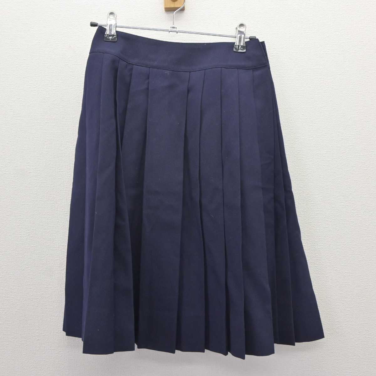 【中古】大阪府 プール学院高等学校 女子制服 5点 (セーラー服・スカート) sf065920