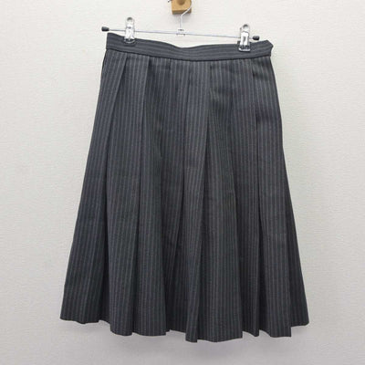 【中古】神奈川県 青山学院横浜英和高等学校/旧制服 女子制服 3点 (ニットベスト・スカート) sf065931