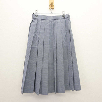 【中古】大阪府 市岡中学校 女子制服 4点 (ブレザー・ニット・シャツ・スカート) sf065992