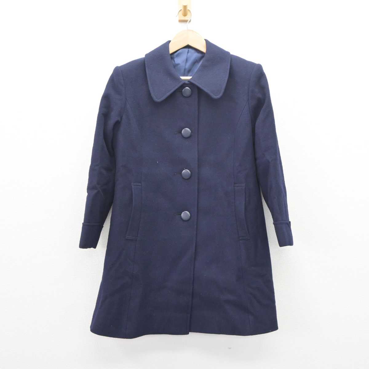 【中古】熊本県 熊本信愛女学院中学高等学校 女子制服 3点 (コート) sf066007