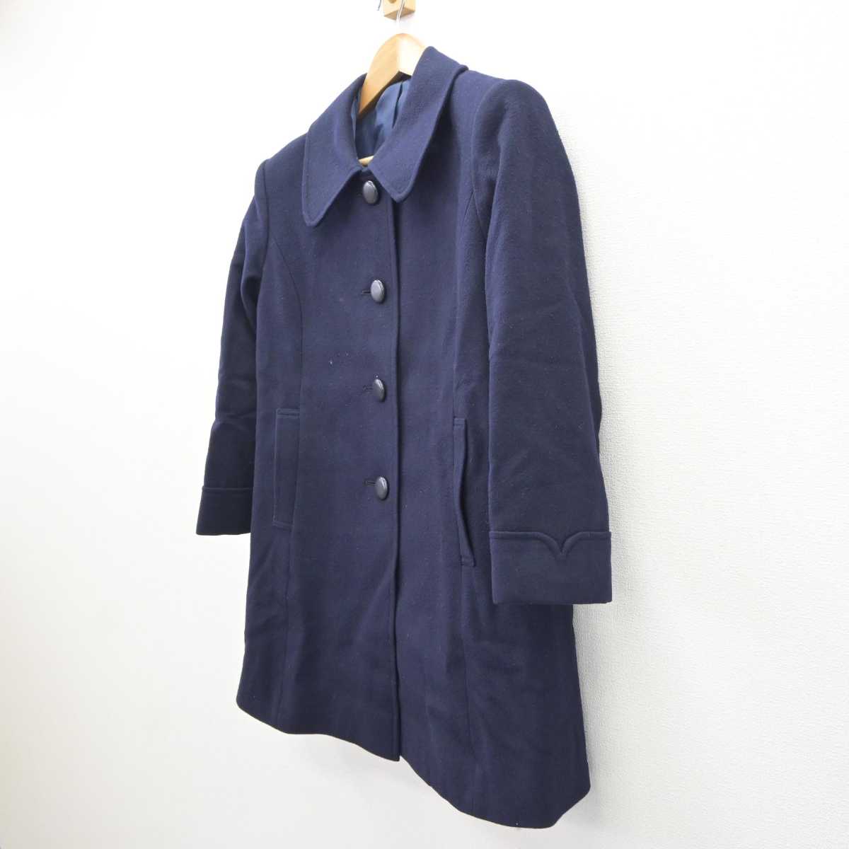 【中古】熊本県 熊本信愛女学院中学高等学校 女子制服 3点 (コート) sf066007