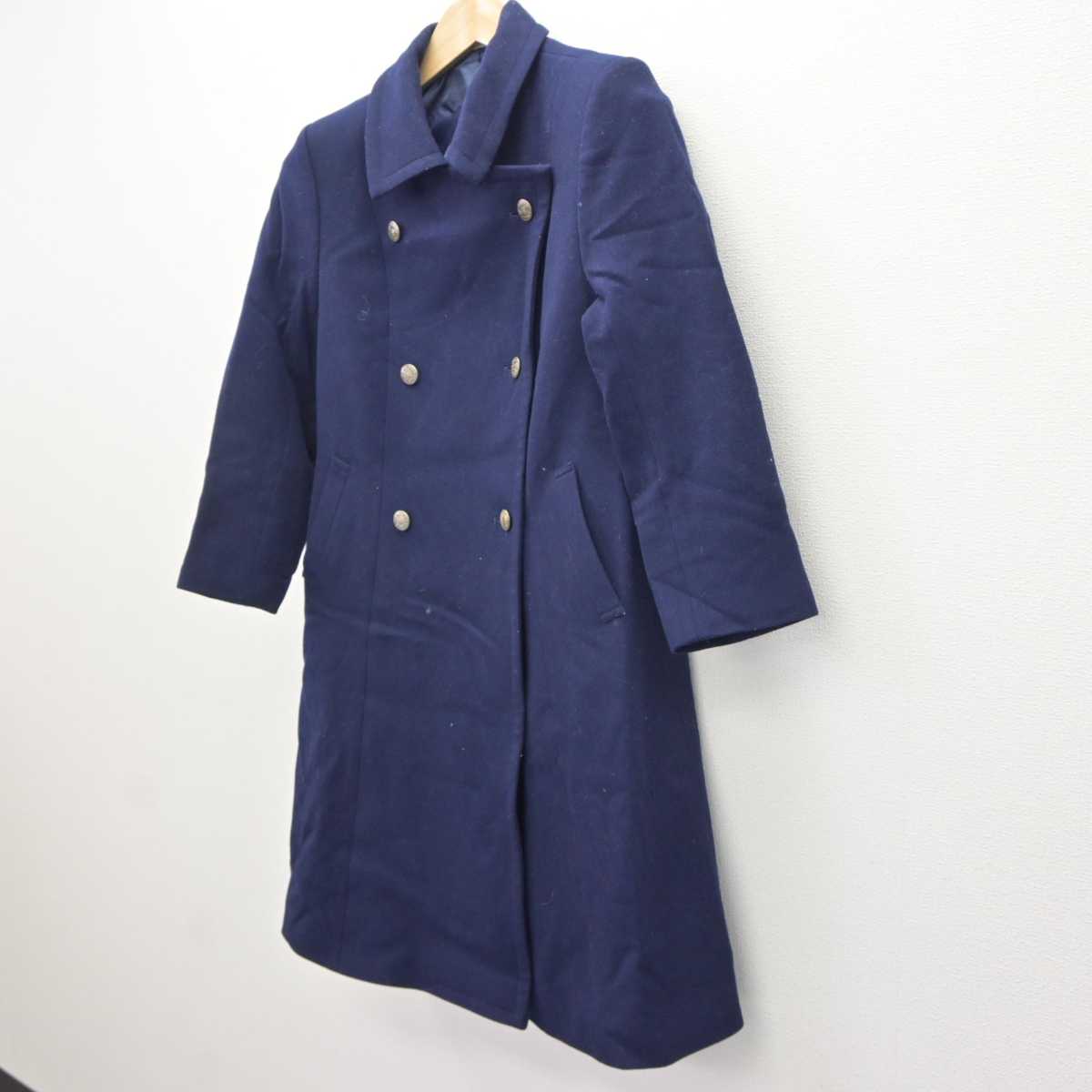 【中古】兵庫県 神戸海星女子学院中学校・高等学校 女子制服 1点 (コート) sf066012