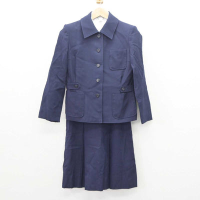 【中古】兵庫県 親和中学校・親和女子高等学校 女子制服 3点 (ブレザー・シャツ・スカート) sf066015