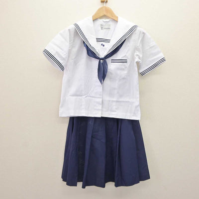 【中古】愛知県 安城学園高等学校 女子制服 3点 (セーラー服・スカート) sf066017