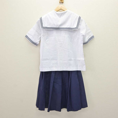 【中古】愛知県 安城学園高等学校 女子制服 3点 (セーラー服・スカート) sf066017