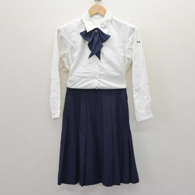 【中古】愛知県 安城学園高等学校 女子制服 4点 (ブレザー・シャツ・スカート) sf066019