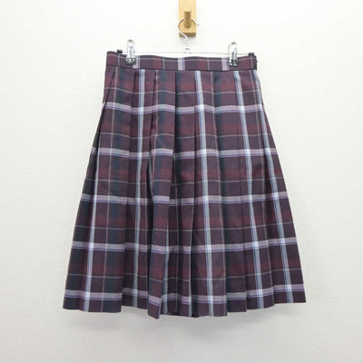 【中古】滋賀県 立命館守山中学校・高等学校 女子制服 2点 (シャツ・スカート) sf066025