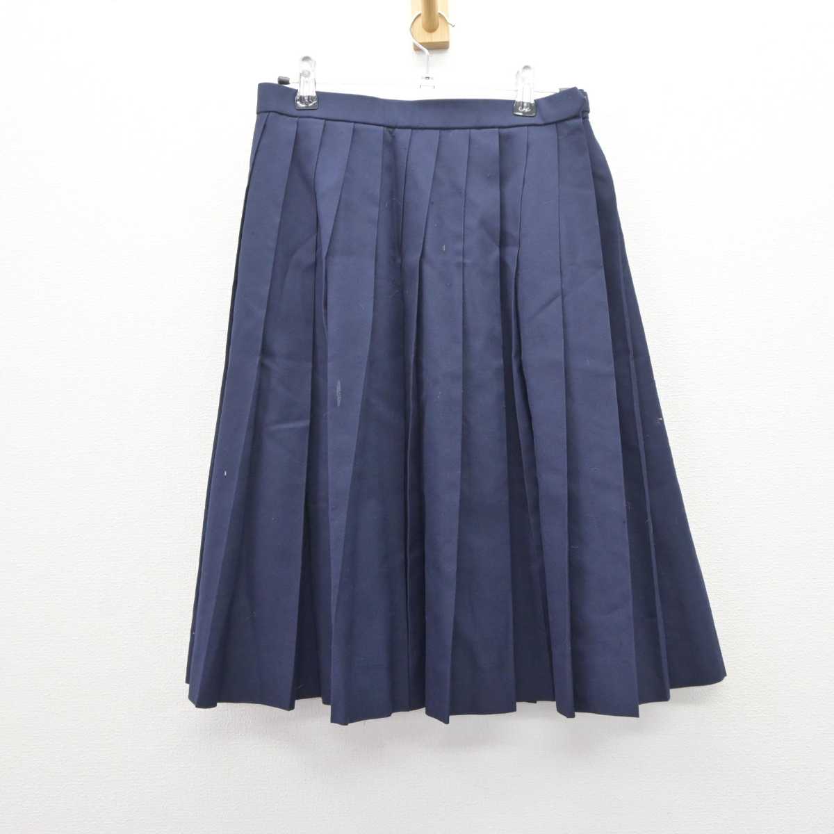 【中古】広島県 久保中学校 女子制服 3点 (セーラー服・スカート) sf066027