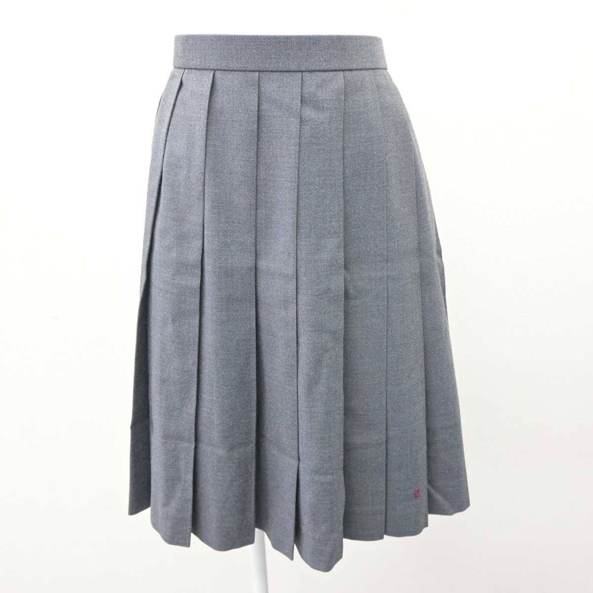 【中古】茨城県 常総学院高等学校 女子制服 4点 (ブレザー・シャツ・スカート) sf066033