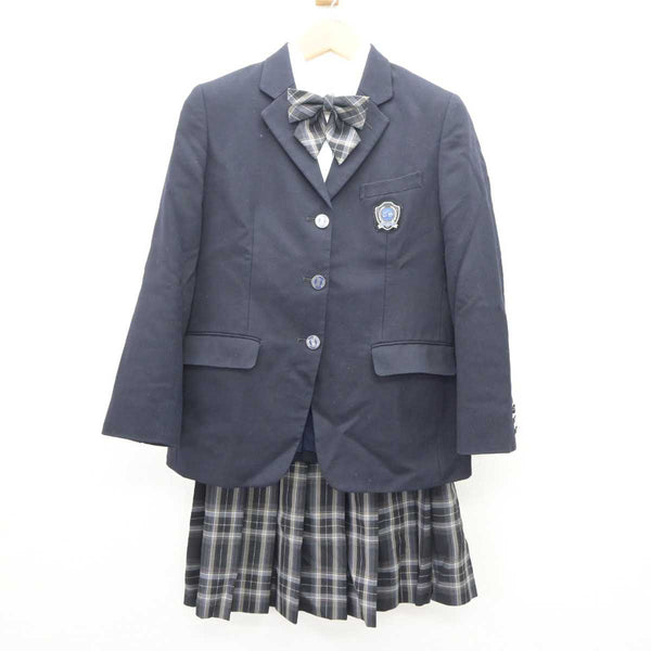 【中古】栃木県 栃木翔南高等学校 女子制服 4点 (ブレザー・シャツ・スカート) sf066036