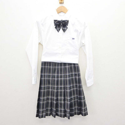 【中古】栃木県 栃木翔南高等学校 女子制服 4点 (ブレザー・シャツ・スカート) sf066036