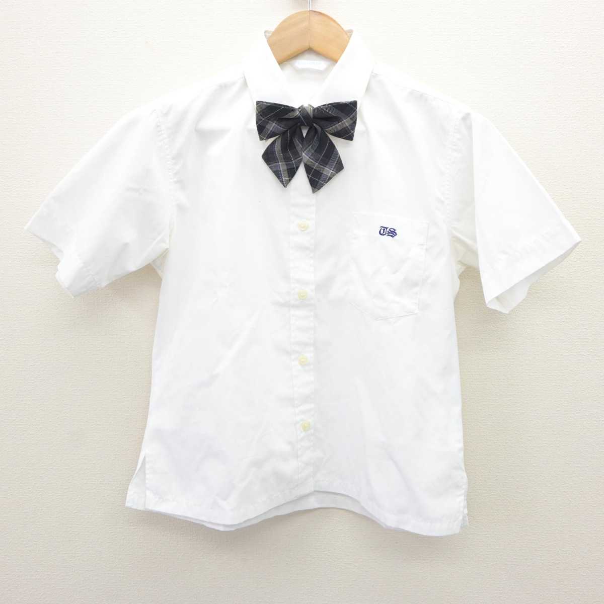 【中古】栃木県 栃木翔南高等学校 女子制服 3点 (シャツ・スカート) sf066037