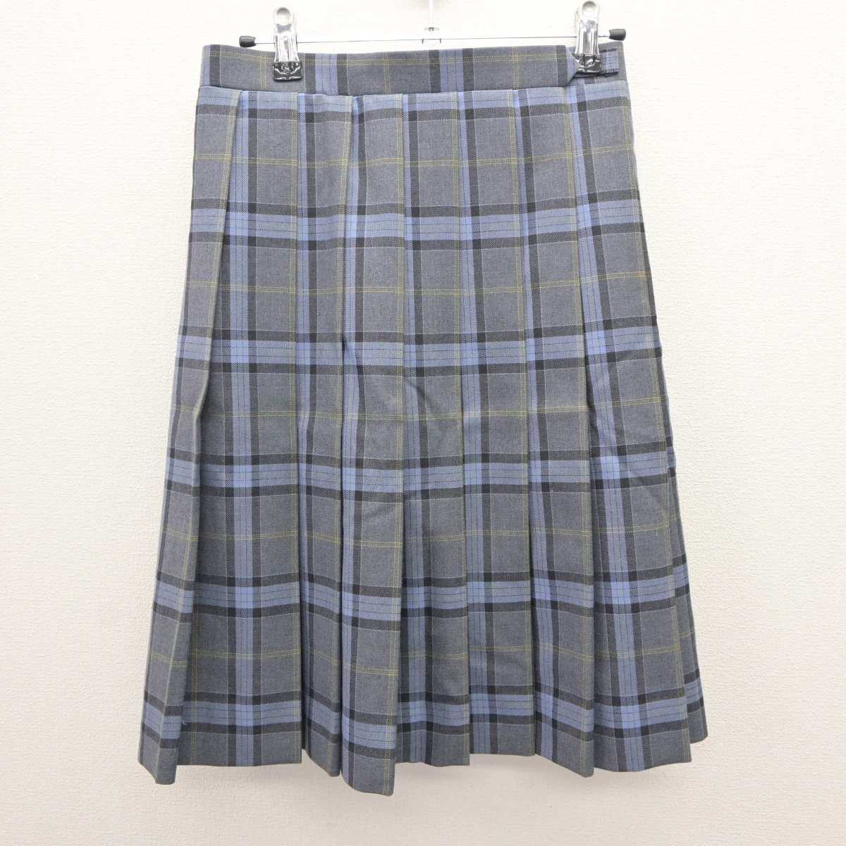 【中古】茨城県 常陸大宮市立明峰中学校 女子制服 3点 (ブレザー・スカート) sf066038