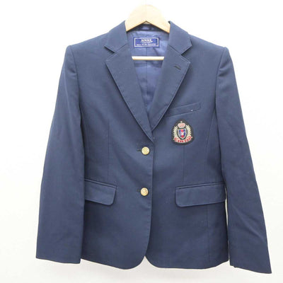 【中古】茨城県 常陸大宮市立明峰中学校 女子制服 2点 (ブレザー・スカート) sf066039