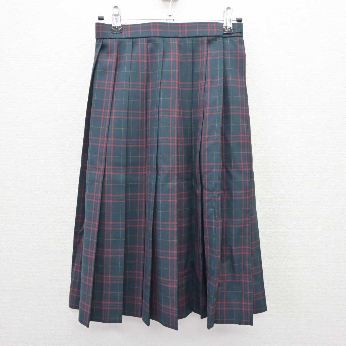 【中古】福島県 原町第一中学校 女子制服 3点 (ブレザー・シャツ・スカート) sf066045