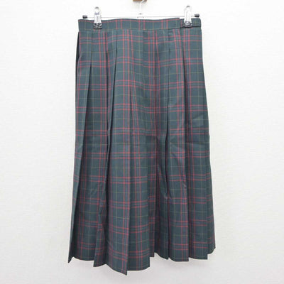 【中古】福島県 原町第一中学校 女子制服 3点 (ニットベスト・シャツ・スカート) sf066047