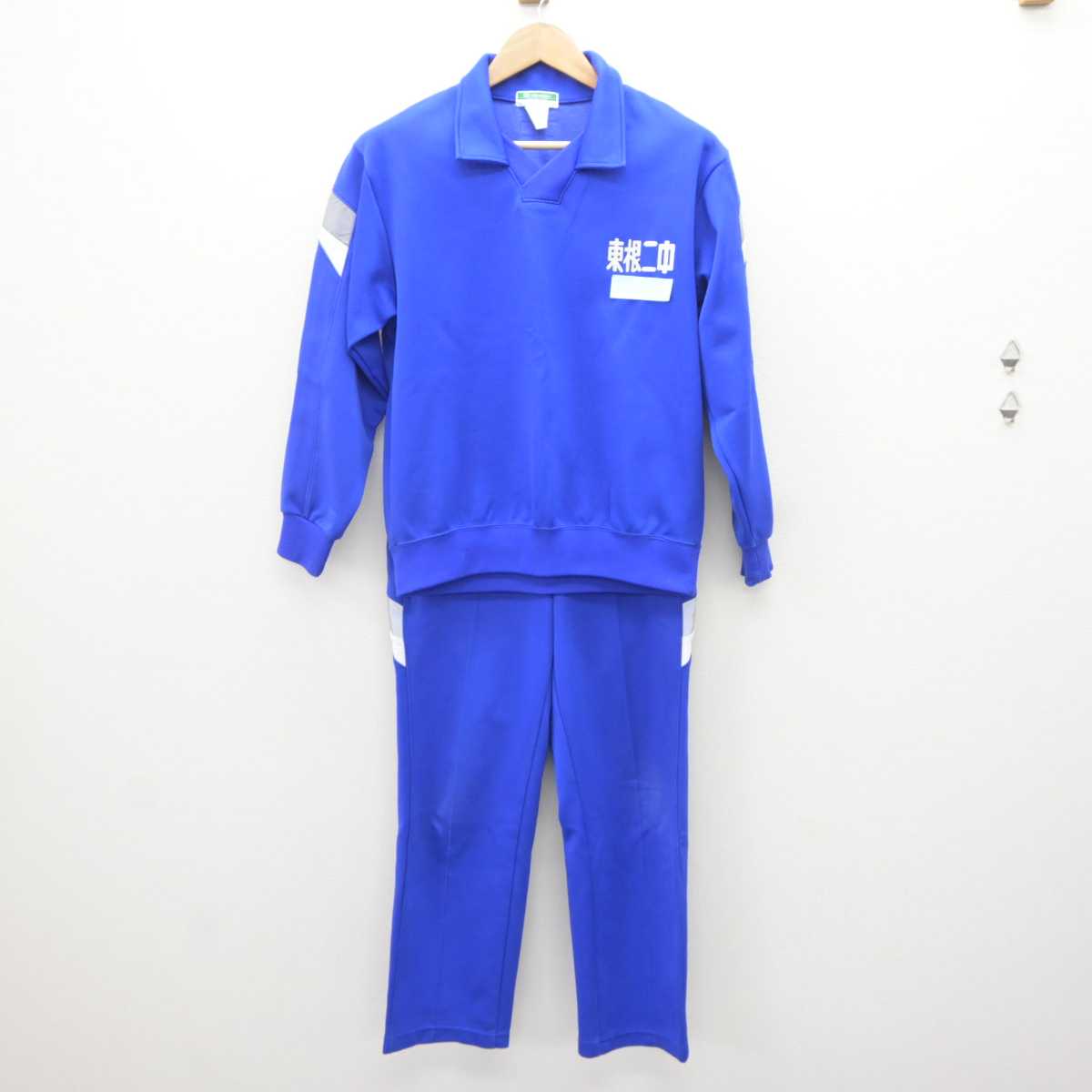 【中古】山形県 東根市立第二中学校 女子制服 2点 (ジャージ 上・ジャージ 下) sf066054