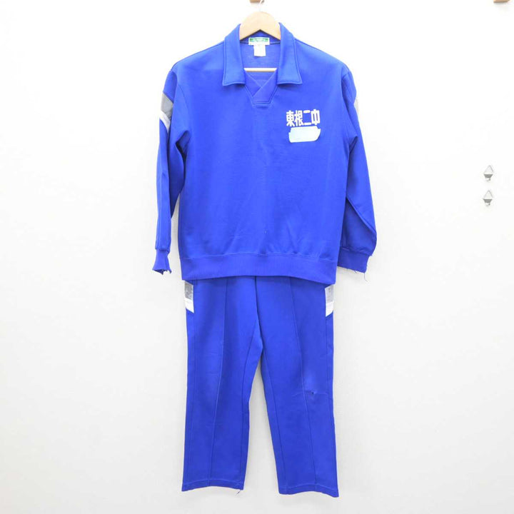 【中古】山形県 東根市立第二中学校 女子制服 2点 (ジャージ 上・ジャージ 下) sf066055