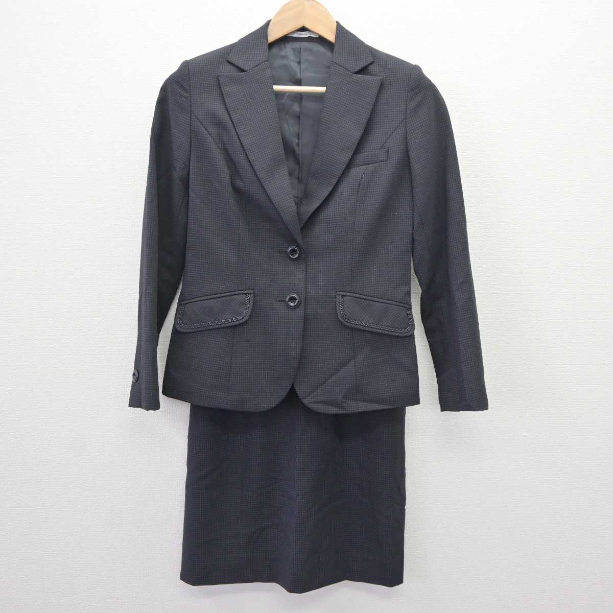 【中古】 株式会社リプロ/事務服 女子制服 3点 (ブレザー・ベスト・スカート) sf066066