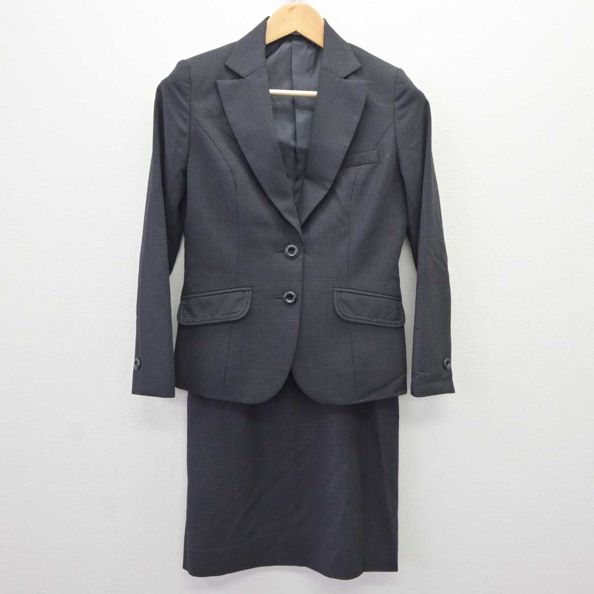 【中古】 株式会社リプロ/事務服 女子制服 3点 (ブレザー・ベスト・スカート) sf066067