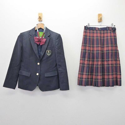 【中古】千葉県 柏井高等学校 女子制服 3点 (ブレザー・スカート) sf066076