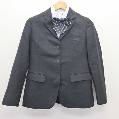 【中古】北海道 北海道札幌南陵高等学校 女子制服 4点 (ブレザー・シャツ) sf066091