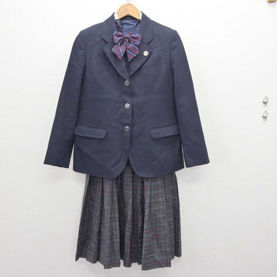 【中古】東京都 桐ケ丘中学校 女子制服 4点 (ブレザー・スカート) sf066109