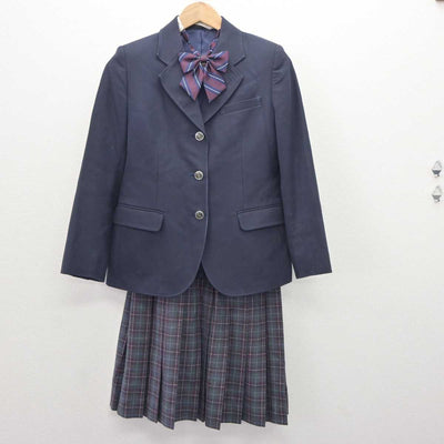 【中古】東京都 桐ケ丘中学校 女子制服 3点 (ブレザー・スカート) sf066110