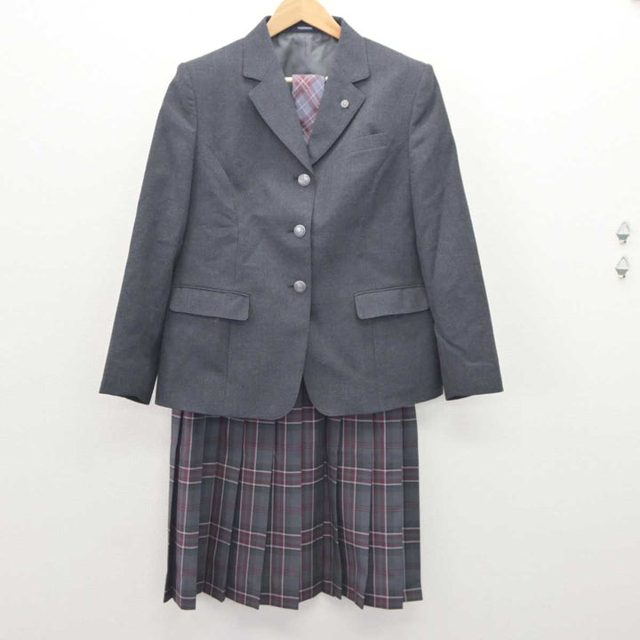 中古】埼玉県 鳩ケ谷中学校 女子制服 3点 (ブレザー・シャツ