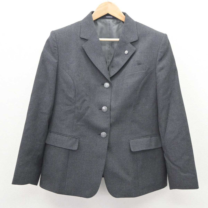 【中古】埼玉県 鳩ヶ谷高等学校 女子制服 4点 (ブレザー・スカート) sf066112