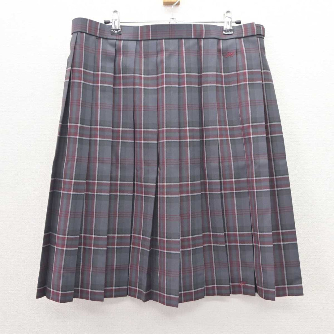 【中古】埼玉県 鳩ヶ谷高等学校 女子制服 4点 (ブレザー・スカート) sf066112