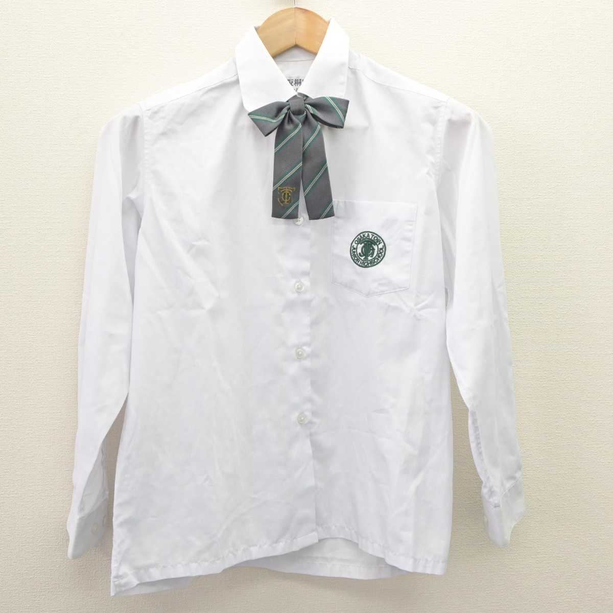 【中古】大阪府 大阪桐蔭中学校・高等学校 女子制服 5点 (ブレザー・ニット・シャツ・スカート) sf066114