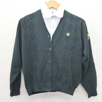 【中古】大阪府 大阪桐蔭中学校・高等学校 女子制服 2点 (ニット・シャツ) sf066116