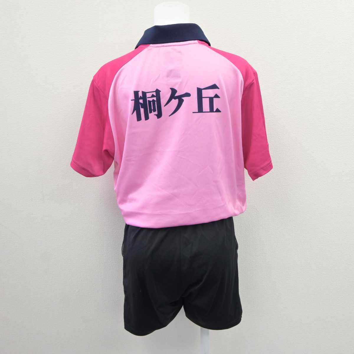 【中古】東京都 桐ケ丘中学校/バトミントン部ユニフォーム 女子制服 2点 (部活ユニフォーム 上・部活ユニフォーム 下) sf066122