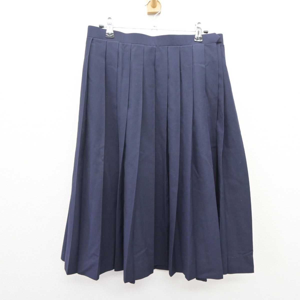 【中古】埼玉県 花園中学校 女子制服 4点 (ブレザー・ベスト・シャツ・スカート) sf066130