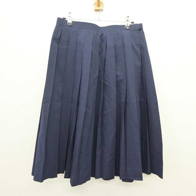 【中古】埼玉県 花園中学校 女子制服 3点 (ベスト・シャツ・スカート) sf066131