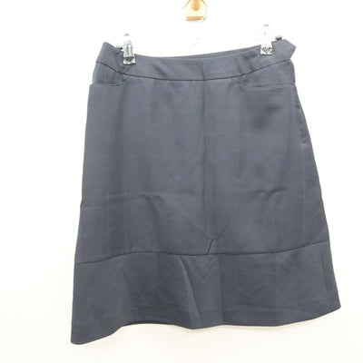 【中古】 事務服 女子制服 2点 (ベスト・スカート) sf066145