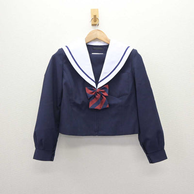 【中古】愛知県 東星中学校 女子制服 3点 (セーラー服・スカート) sf066155