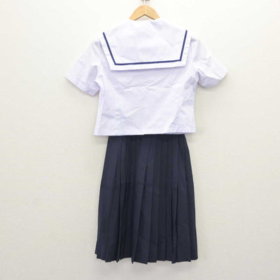 【中古】愛知県 東星中学校 女子制服 2点 (セーラー服・スカート) sf066156