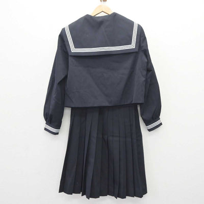 【中古】三重県 多気中学校 女子制服 3点 (セーラー服・スカート) sf066168