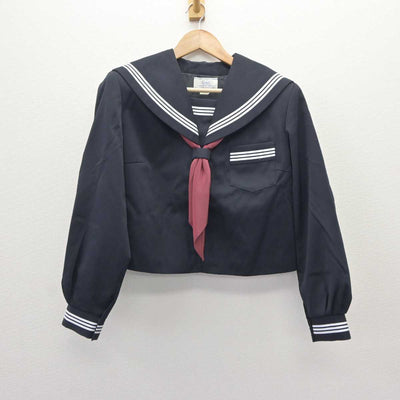 【中古】三重県 多気中学校 女子制服 3点 (セーラー服・スカート) sf066168