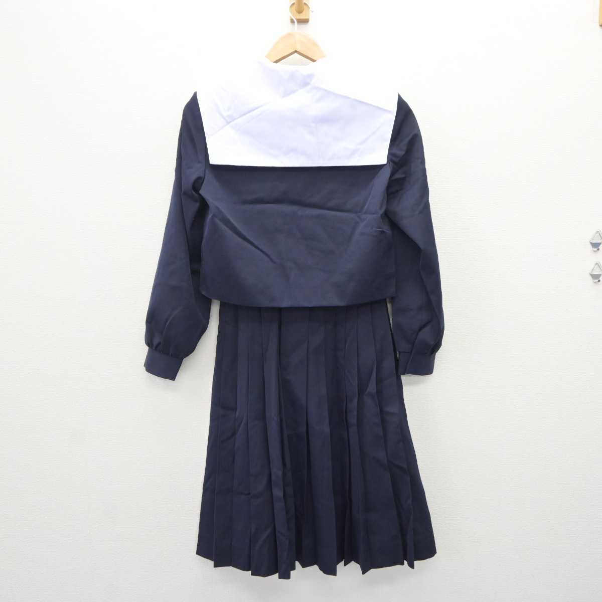 【中古】愛知県 豊正中学校 女子制服 2点 (セーラー服・スカート) sf066172