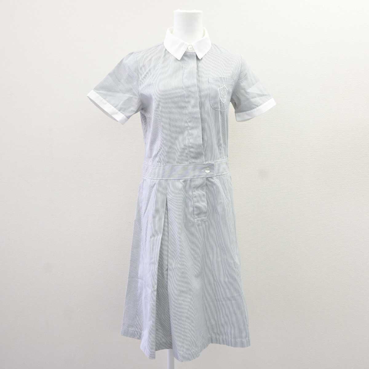 【中古】大阪府 履正社高等学校 女子制服 1点 (ワンピース) sf066173