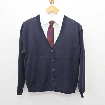 【中古】大阪府 履正社高等学校 女子制服 3点 (ニット・シャツ) sf066182